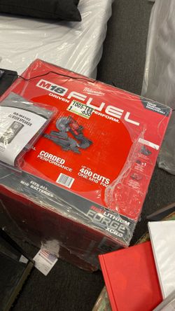 Milwaukee M18 Brand New Versatile Mobile Chop Saw Must have 