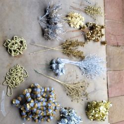 Gold And Silver Party Decor.