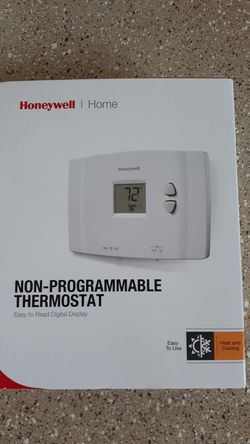 Honeywell's non programmable thermostat