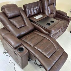 Owner's Box Thyme Power Reclining Sofa, House hold, Home Improwement