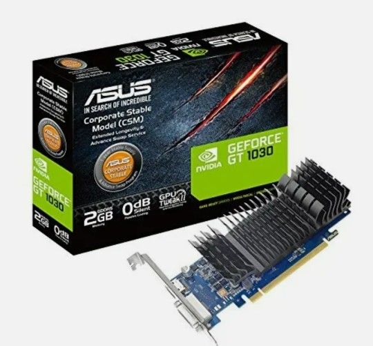 Asus GeForce GT 1030 2GB. Motherboard, CPU, 16gb RAM
