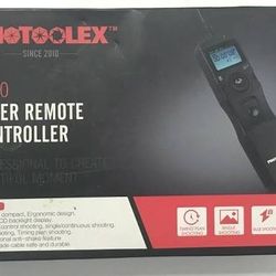 Photoolex T710 Digital Camera Remote Controller LCD Timer Shutter