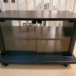 Rolling Multimedia Stand TV Stand