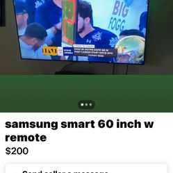 60’ Samsung TV