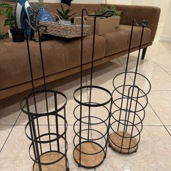 Toilet Paper Holder With Dispenser Free Standing 