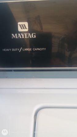 Maytag washer large capacity