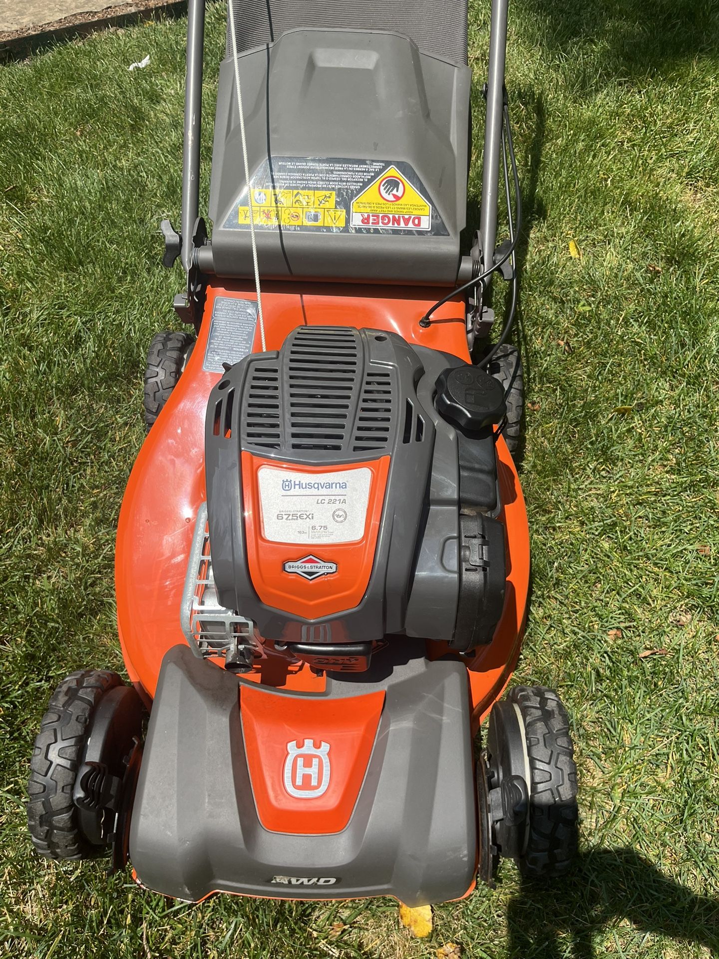 Husqvarna All Wheel Drive Lawn Mower