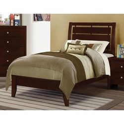 Brand New Rich Merlot Platform Youth Bed