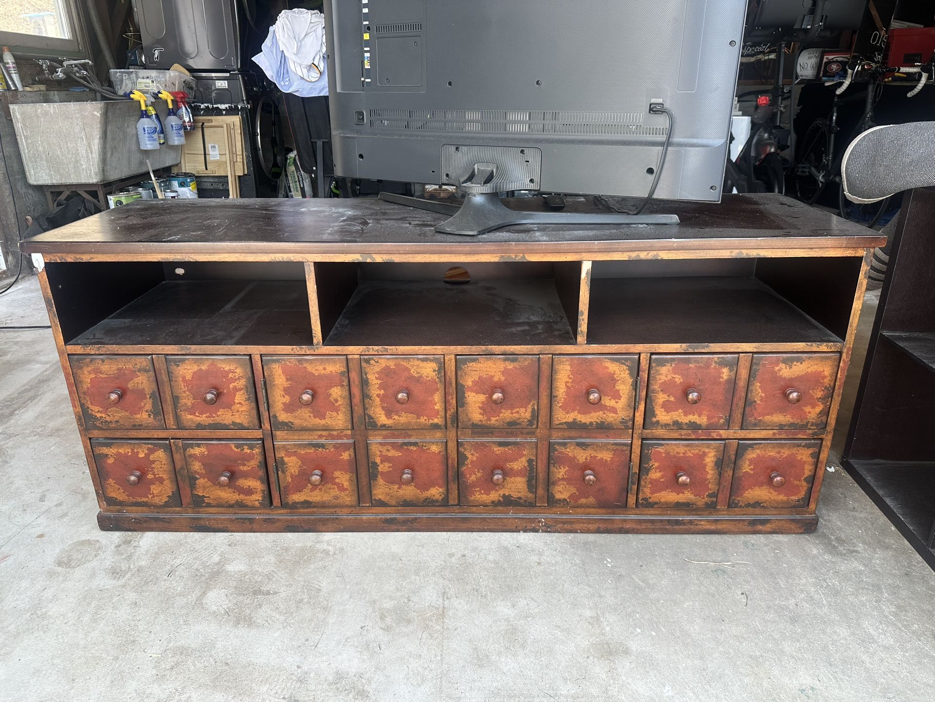 Pottery Barn Media Console Table / TV Stand - Andover Collection 64547