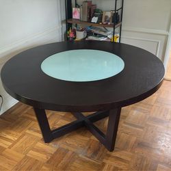 Dining Table with lazy Susan