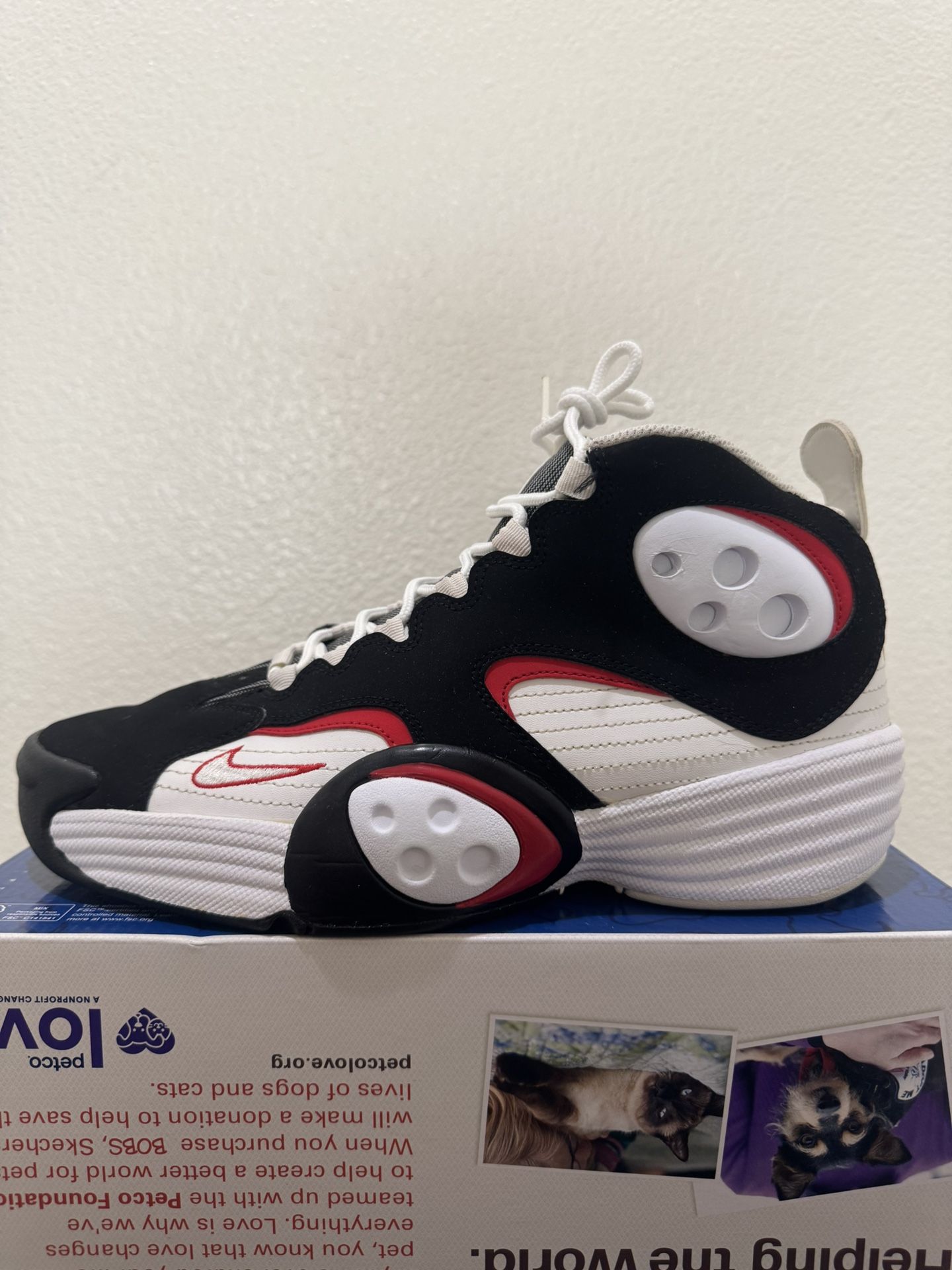 Nike Air Flight One Penny *RARE* Chicago OG Size: 9.5 Mens (No insoles/No Box)