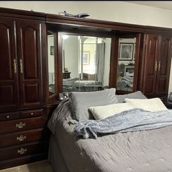 Bed Frame And Dresser (NEED GONE) $300 OBO 