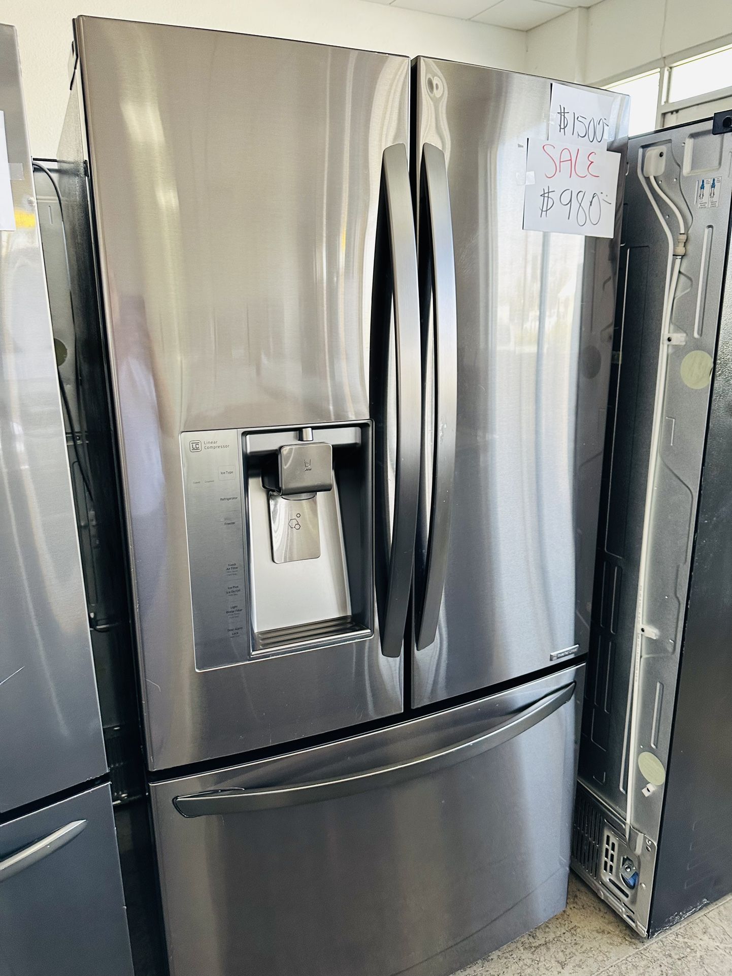 Black Stainless Lg French Door Refrigerator