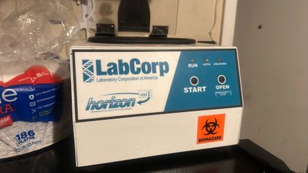 Lab corp centrifuge