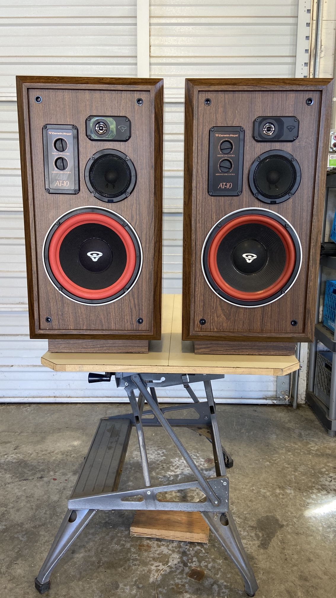 Cerwin Vega AT-10 Vintage Speakers (Pair)