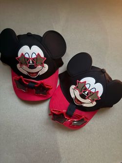 2 hats only $10.00 Mickey and Minnie Mouse hat for kid