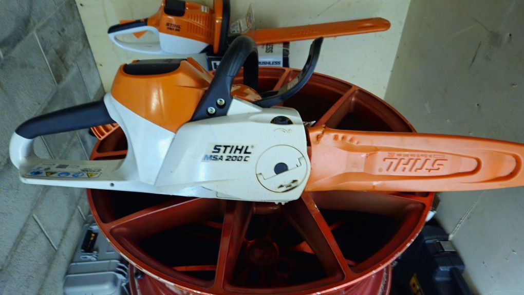 Stihl Battery Powered Chainsaw