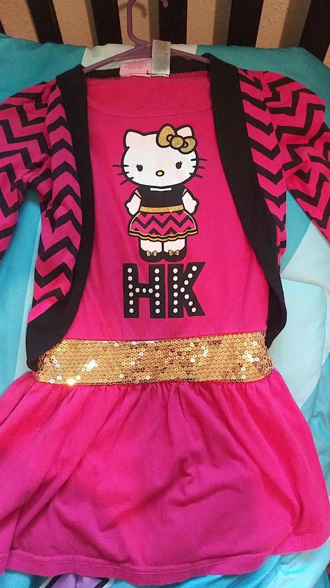 Pink hello kitty dress