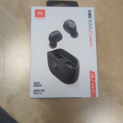 JBL Vibe Buds - True Wireless Earbuds, Smart Ambient, VoiceAware, Up to 32 total hours of battery life with speed charging, Water and dust resistant, 
