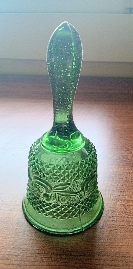 VTG Fenton Emerald Green Dinner Bell