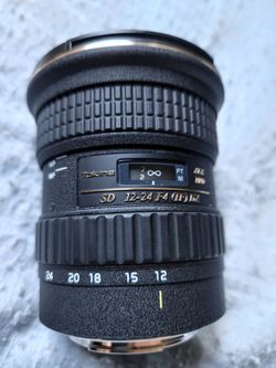 Tokina 12-24mm Lens for Canon EF