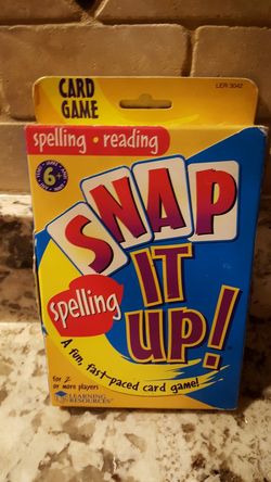 Snap it up card game