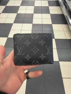 Lv black monogram wallet