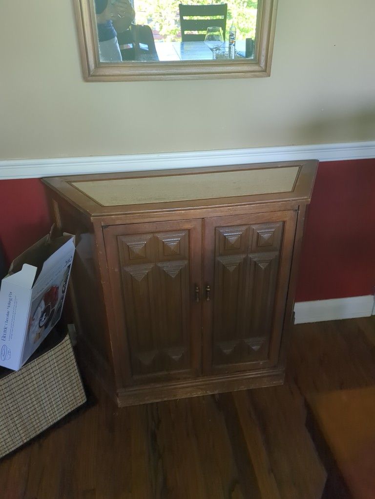 Mirror And Sideboard