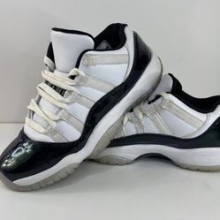 Jordan 11 Retro Low Emerald Jubilee Iridescent - Size 6Y