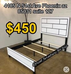 King size bed frame brand new