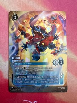 Disney Lorcana: Stitch, Experiment 626 Enchanted (220/204)