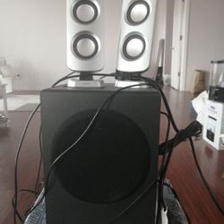 Insignia powered sales multimedia speakers