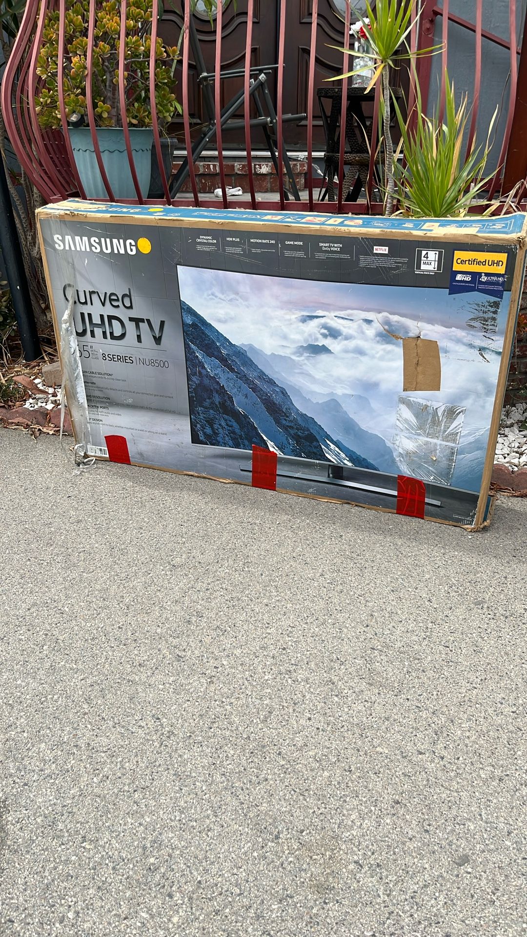65” TV Curved