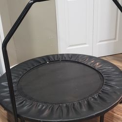 Trampoline With Stability Bar