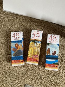 Disney lion king puzzles