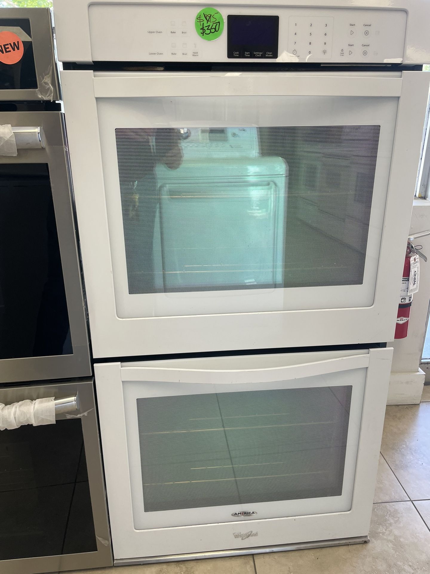 Whirlpool Double Oven Open Box Only $395