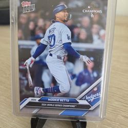 Dodgers Mookie Betts Insert Card