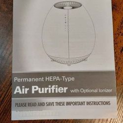 Air Purifier - Great For Allergies & Asthma