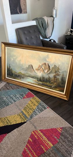 Vintage MCM wall art