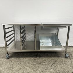NSF 66 ins DonutS Table Stainless Steel HT-D-11

