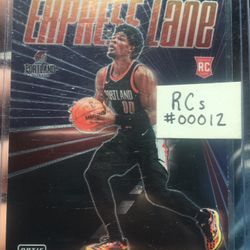 Sports Card Singles (NBA, NFL, MLB) : RCs — SKU# 00012