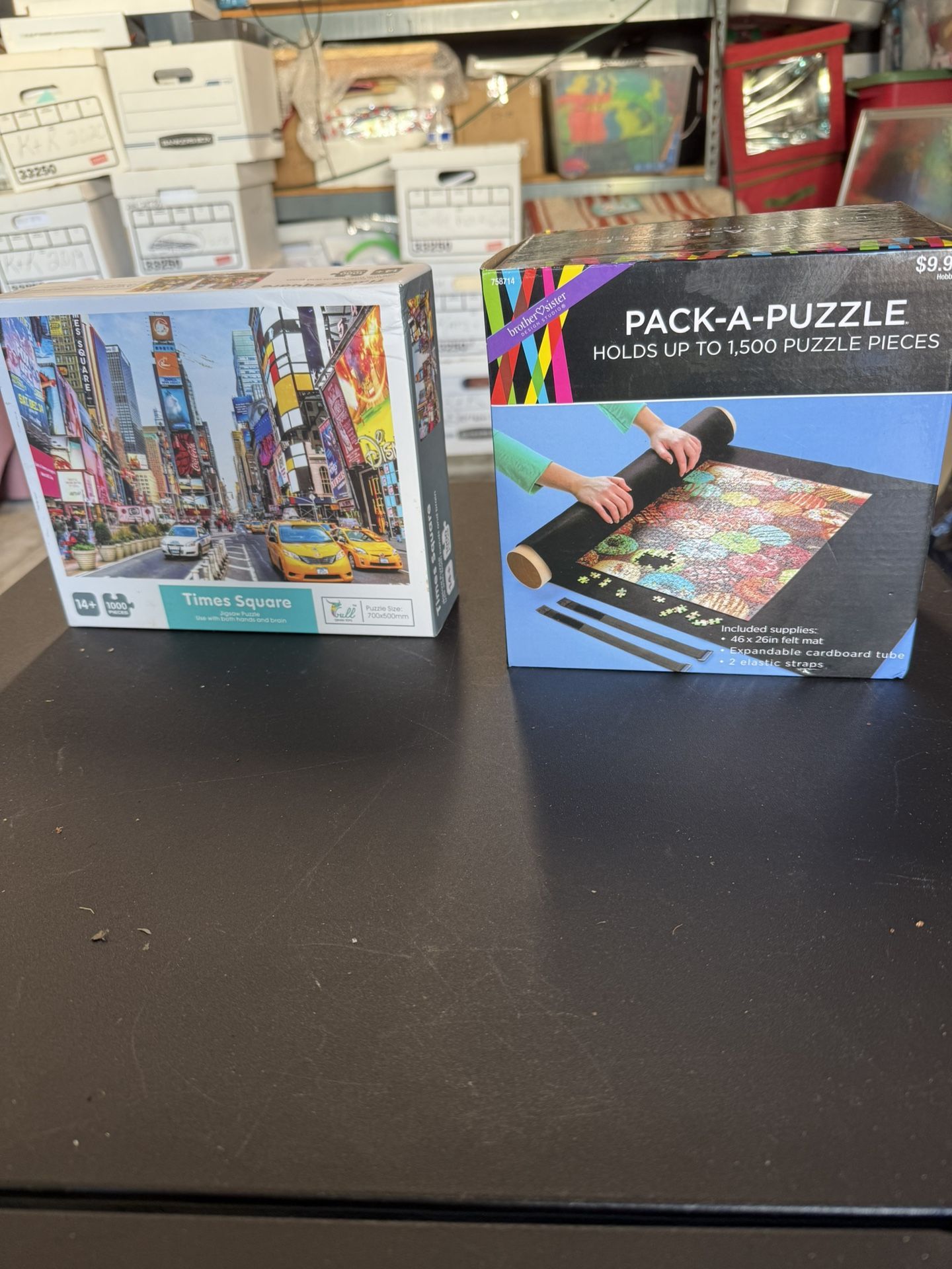 Puzzle And Fold up Storage