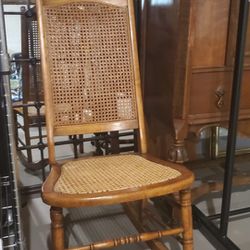 Cane/wicker Rocking Chair