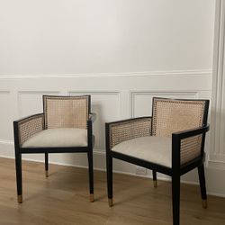 2 Cane Chairs 