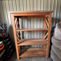 Wood shelf