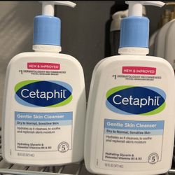 Cetaphil Cleansers $14 Both