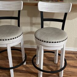 Set Of 2 Swivel Counter Stools
