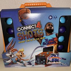 New Connect 4 Shots: Space Jam A New Legacy  Edition LeBron James Game RARE