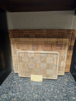 Bamboo cutting boards