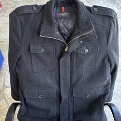 Dockers Men's Black Quilted